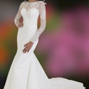 Wedding Gown Lace Sleeves